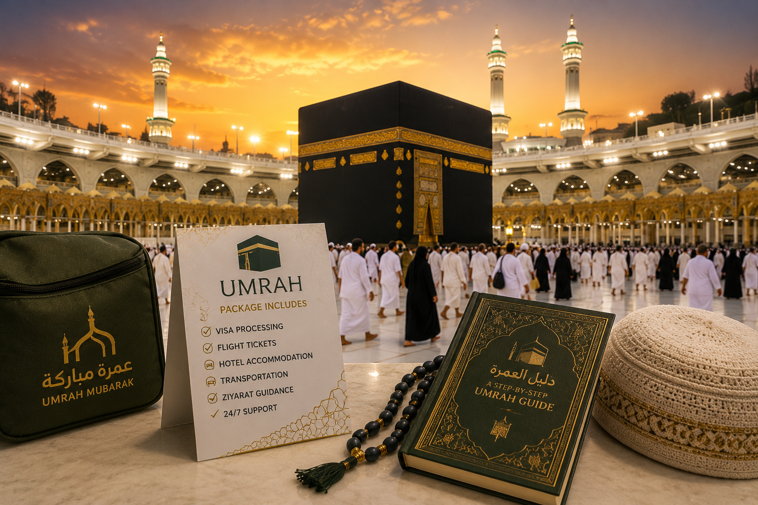 Umrah package – Masjid al-Haram and Kaaba